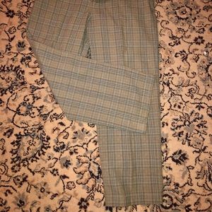 Men’s 38X32 Urban Pipeline Plaid Dress Pants